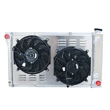 367 3Row Radiator Shroud Fan Fit 1967~1972 Chevy C10, C20 C30 K10 K20 K30 Pickup