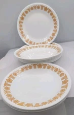 Corelle Butterfly Gold 6 1/2" Salad/Bread Plates. Per Piece.