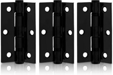 Internal Door Hinges Ball Bearing Fire Doors 3 inch (75mm) Pair & SCREWS