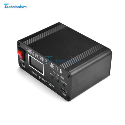 1.8MHz-50MHz 0.5W-120W SWR HF Short Wave Standing Wave Meter SWR and Power Meter