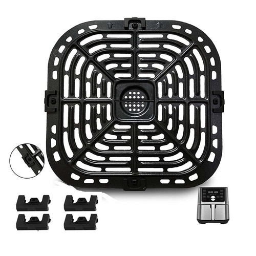 Plaque de gril pour friteuses à air Instants Vortex Plus 6QT, carrés améliorés