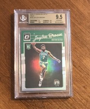 Jaylen Brown 2016-17 Optic Rookie Silver Prizm Holo #153 Cal Celtics RC BGS 9.5