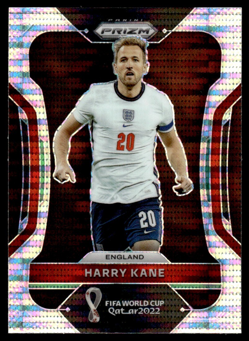 2022 Prizm Fifa World Cup Silver Pulsar Harry Kane England #86