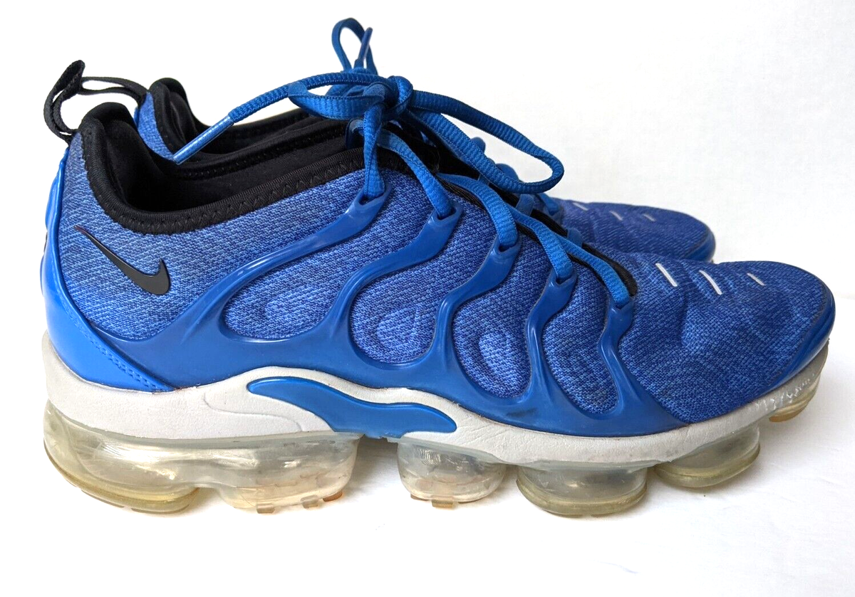 NEW Nike Air VaporMax Plus Game Royal Racer Blue Men\'s 924453 404 Size 8.5 Nike Air Vapormax Plus Mens Running Shoes Game Royal Black  main image 2