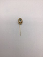 Art Deco 1940s Ladies Hat Or Brooch Pin GOLD Tone