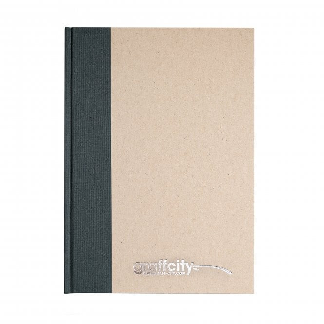 Graff-City A4 Sketch Book Blank - 140gsm All Media Cartridge Paper 46 Sheets