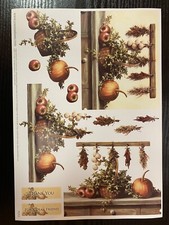 Joanna Sheen Decoupage Sheet Thank You Dear Friend Food And Foliage