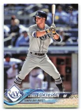 Corey Dickerson 2018 Topps BASEBALL #227 Tampa Bay Rays