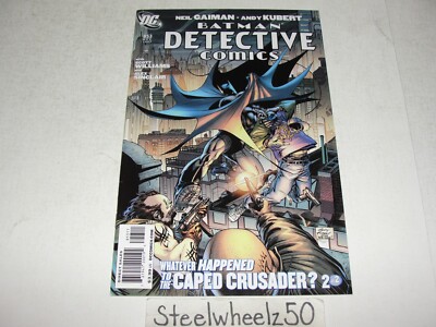 Detective Comics #853 Comic DC 2009 Whatever Happened Neil Gaiman Andy Kubert