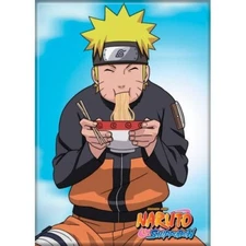 ANIME NARUTO EATING RAMEN ATA-BOY MAGNET 2.5” X 3.5” NEW