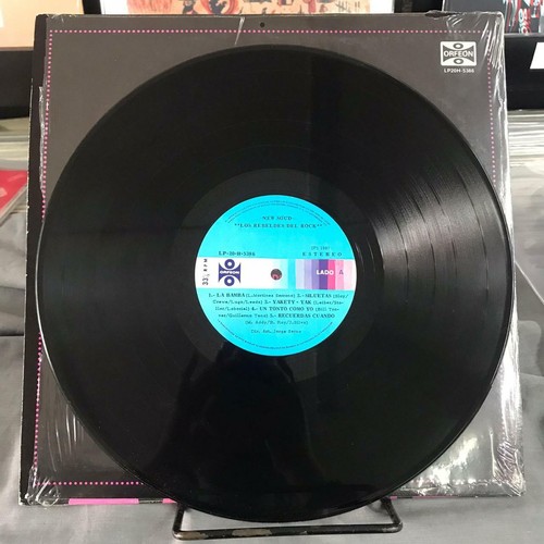 NEW SOUND REBELDES DEL ROCK -LA BAMBA- 1987 RARE MEXICAN LP LATIN ROCK - Picture 3 of 4