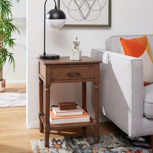 Safavieh PEYTON 1 DRAWER ACCENT TABLE, Reduced Price 2172732349 ACC5704C - Picture 2 of 5