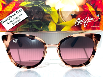 NEW Maui Jim WOOD ROSE Tortoise Gold POLARIZED Maui Rose  display picture 3