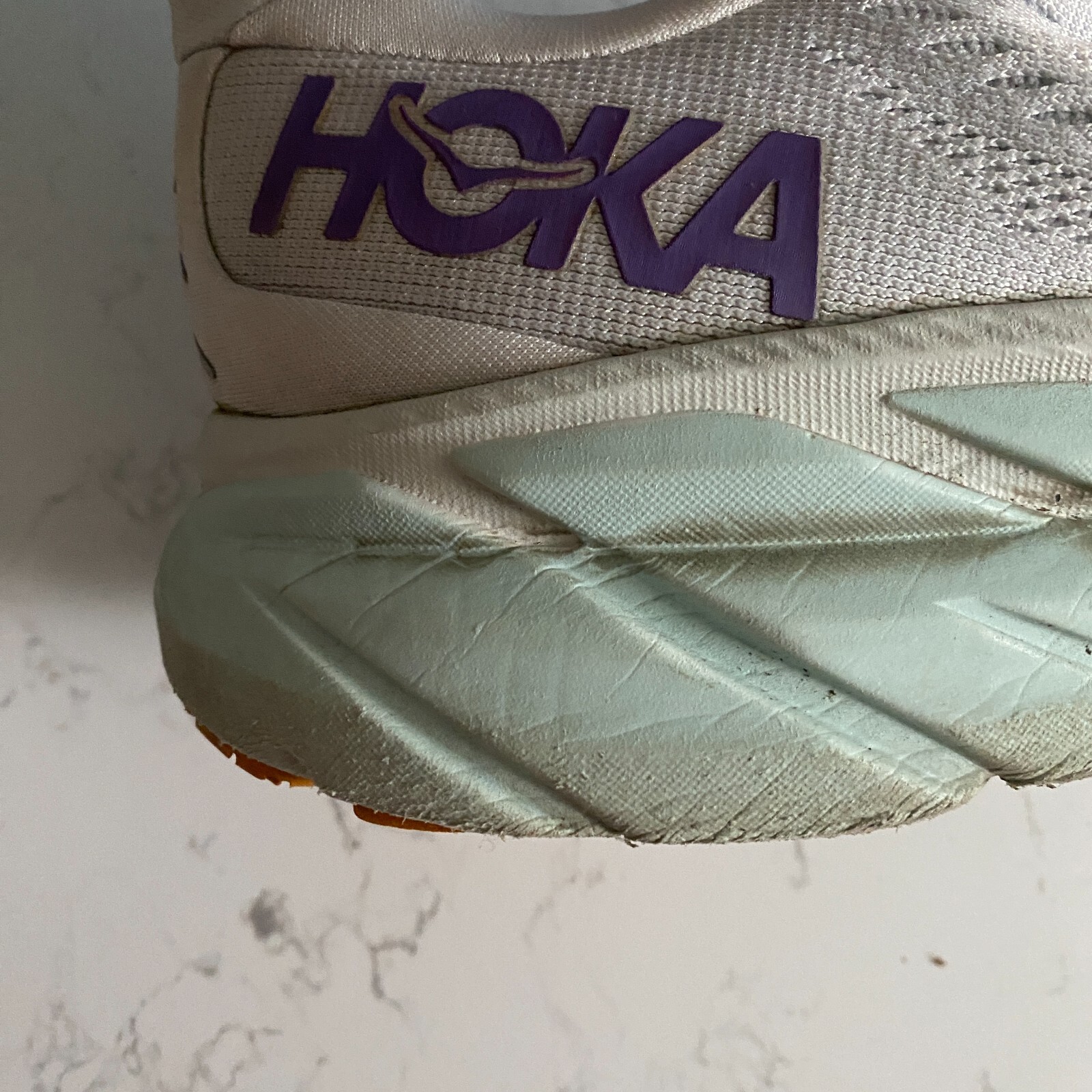 Hoka One One Clifton 8 Blanc De Blanc Women's Running Shoes Sze 10B 1119394 BDBW thumbnail 11