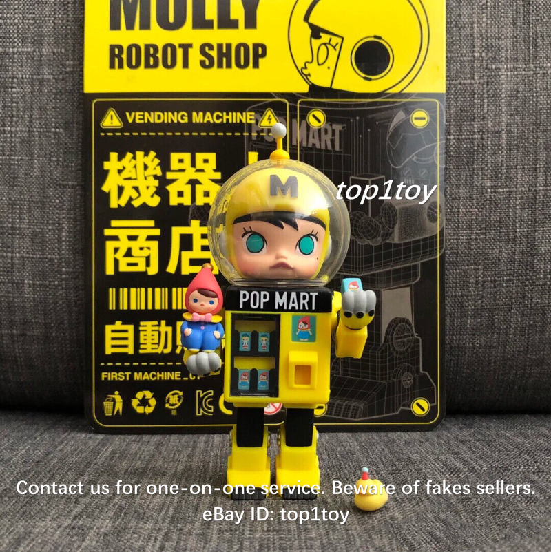 POP MART x KENNYSWORK Molly Robot Shop Limited Art Toy | eBay POP MART x KENNYSWORK Molly Robot Shop Limited Art Toy | eBay