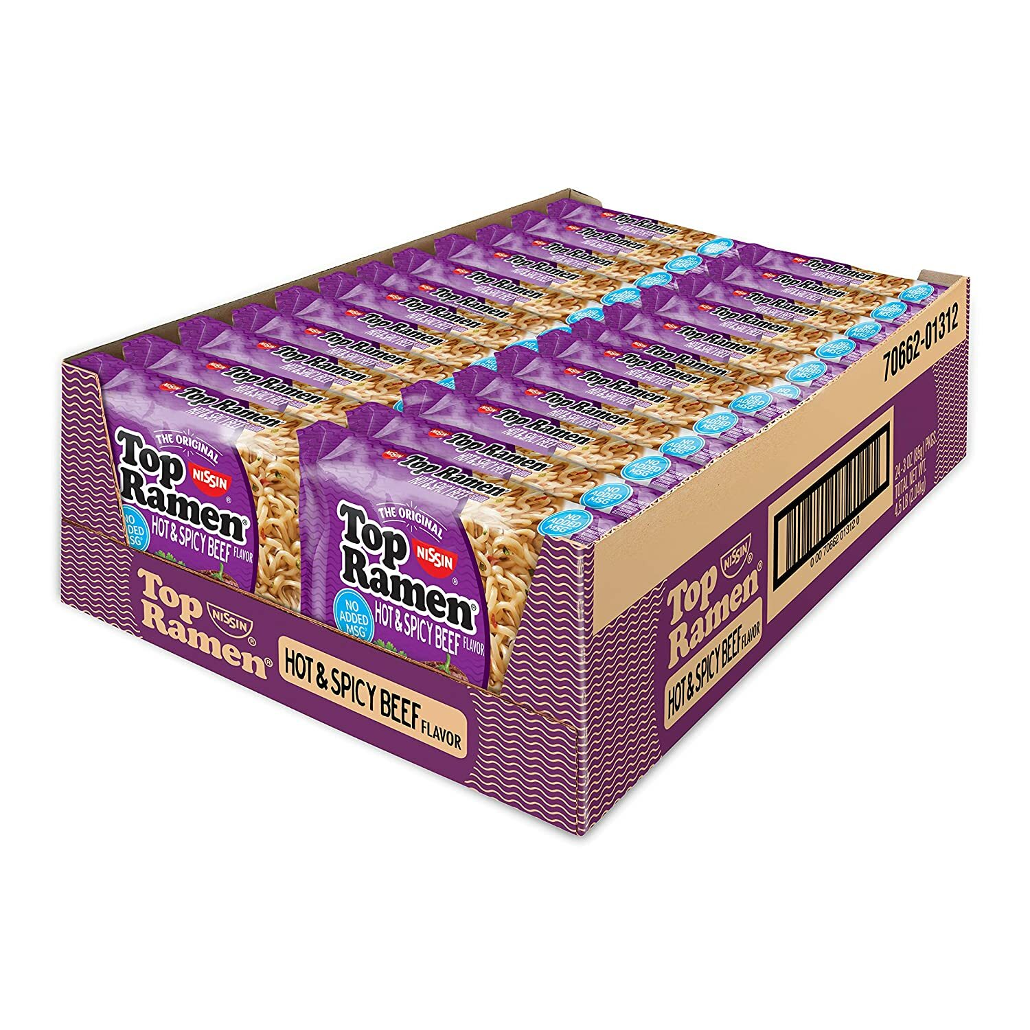 Nissin Top Ramen Picante Beef Flavor 3 Oz Each 24 In A Pack For Sale Online Ebay