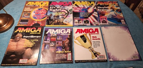 30 Various Vintage Amiga Computing, Amiga World & Amiga Informer Magazines - Picture 8 of 14