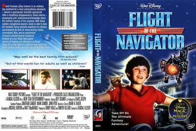 Disney Flight of the Navigator Futuristic Spacecraft Kids Sci-Fi