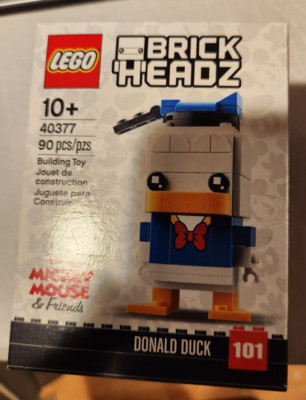 New Sealed LEGO BRICKHEADZ: 40377 Donald Duck 