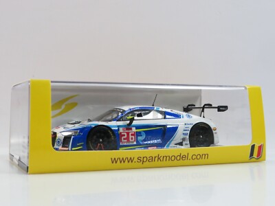 1:43 Spark SB151 Audi R8 LMS Sainteloc Racing 24h Spa 2017 X4