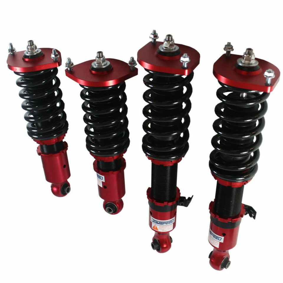Red Full Coilover Struts Shock Absorbers Suspension Kit For Mazda Miata 89-05 - Изображение 2 из 4