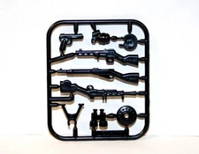 NEW WW2 MINIFIGURE RUSSIAN WEAPONS 18 PCS BLACK INDIVIDUAL BULK PACKAGING NEW!!!