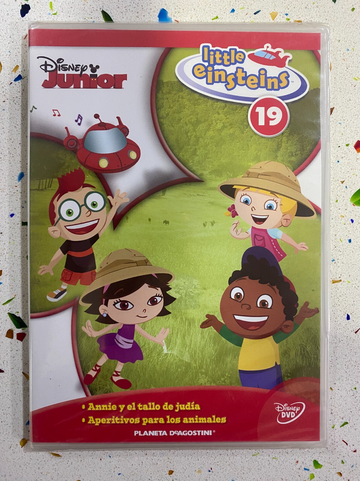 LITTLE EINSTEINS DVD 19 NUEVO - ANNIE Y EL TALLO DE JUDIA + APERITIVOS ANIMALES