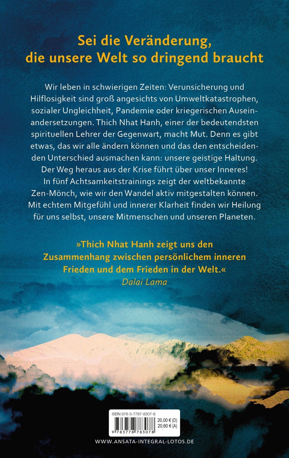 Thumbnail - Zen Und Die Kunst, Die Welt Zu Retten | Nhat Thich | Buch | 304 S. |