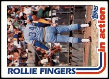 Rollie Fingers #586 1982 Topps