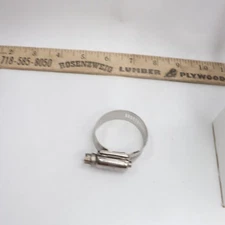 (10-Pk) Ideal Tridon Worm Drive Clamp Stainless Steel 1 - 1-3/4" x 5/8" W