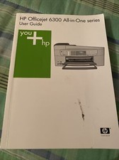 HP Officejet 6300 All-In-One Series User Guide; Paperback 2006
