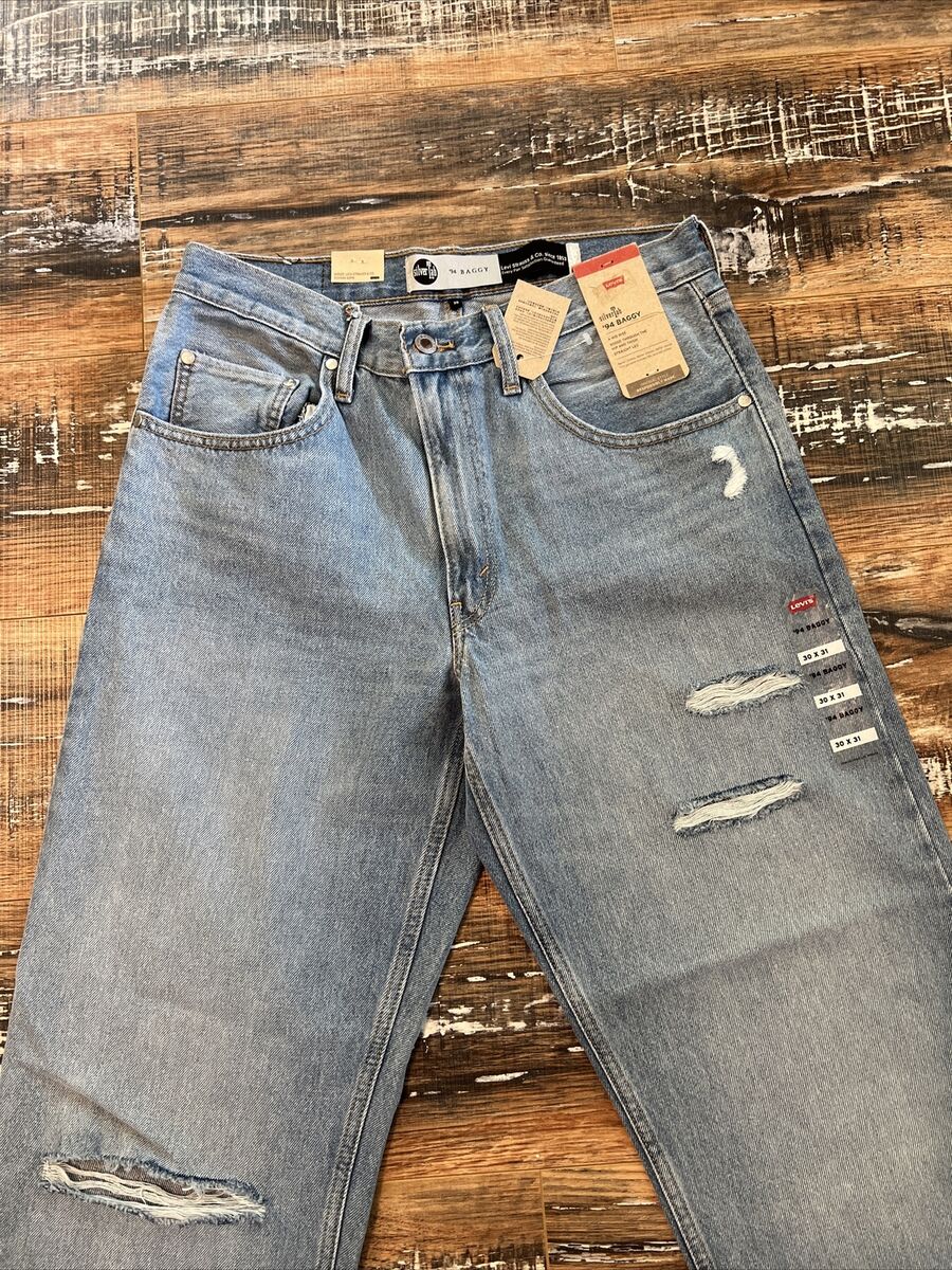 LEVIS SilverTab '94 Baggy Jeans Men's Size 30Wx31L Straight LEVIS SilverTab '94 Baggy Jeans Men's Size 30Wx31L Straight