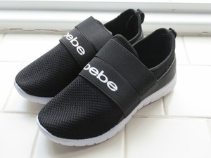 bebe black sneakers