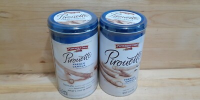 2[two]  NEW PEPPERIDGE FARM PIROUETTE FRENCH VANILLA CREME FILLED WAFERS 13.5 OZ