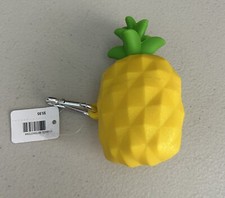 New Bath  Body Works Pineapple Hand Gel Holder Keychain