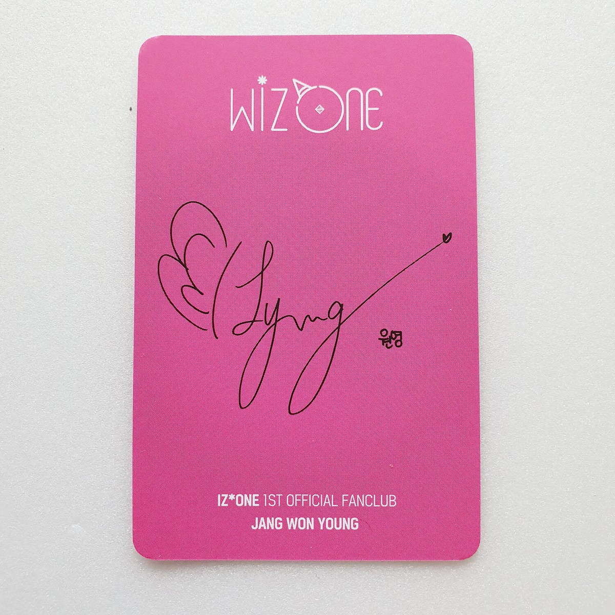 IZ*ONE GLOBAL OFFICIAL FC KIT 1期 & 2期 IZ*ONE (アイズワン) 1st Official Fanclub Kit WIZ*ONE