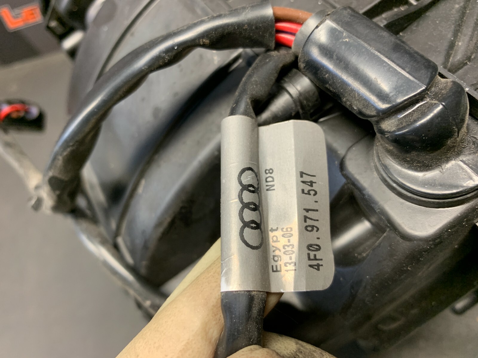 2012 AUDI R8 V10 GT OEM HVAC BLOWER MOTOR
