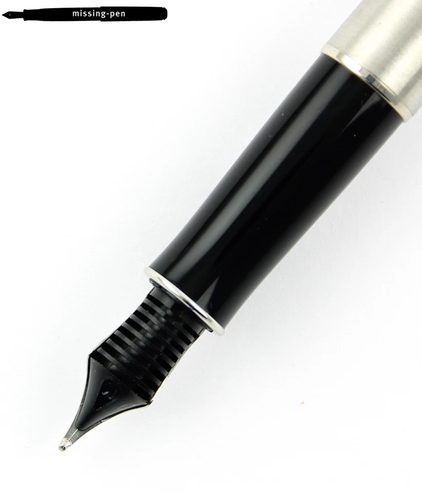 Cartuchos Parker Sonnet Pluma Estilográfica Flighter CT/Acero Plateado M-nuevo en Caja Foto 4 de 4