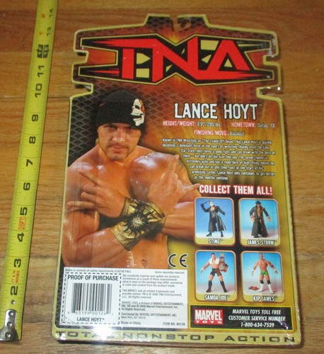 Figura de lucha libre Lance Hoyt Marvel Impact 2006 NWA TNA serie 5 AEW Archer - Imagen 2 de 3