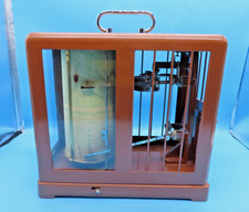 #SE4626# Lambrecht U4T Thermograph Thermo-Hygrograph *VERY RAR* braun lesen