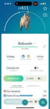 Relicanth - Pok mon Trade - 20k