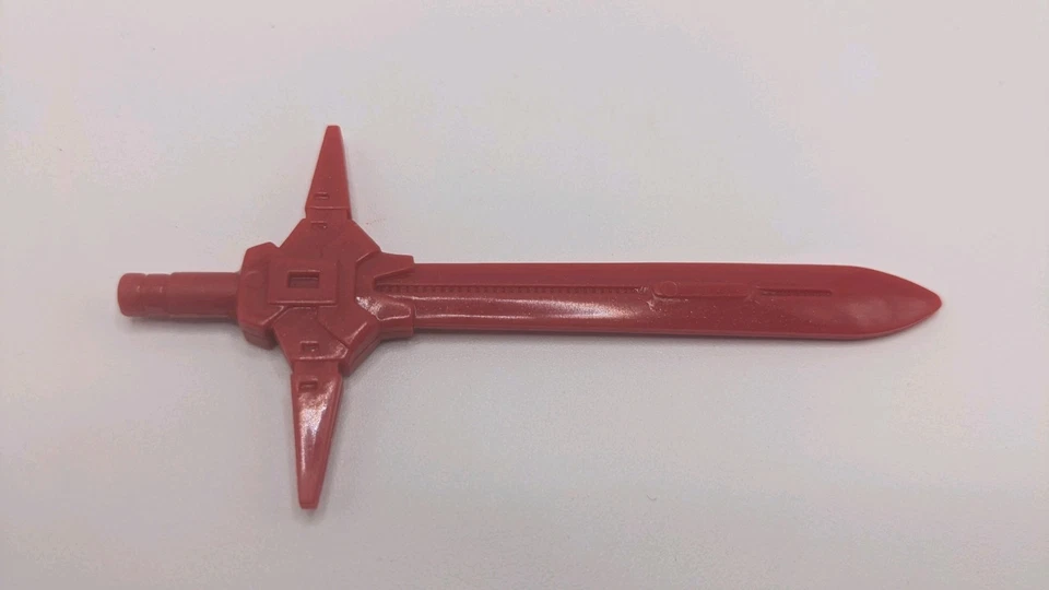 2014 Transformers Age of Extinction Grimlock Evolution 2 Set 1984 Red Sword Part - Image 2 of 4