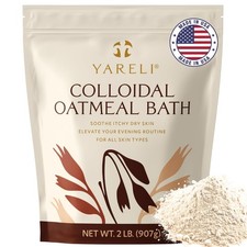 Colloidal Oatmeal, 2lb 32oz , Bath Powder for Dry Skin, for Adults, Baby and...
