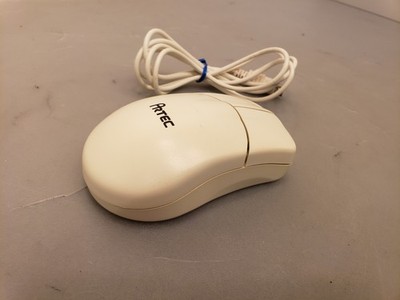 Vintage Artec PS/2 Wired Computer Mouse Retro PC Peripheral 18E *Tested