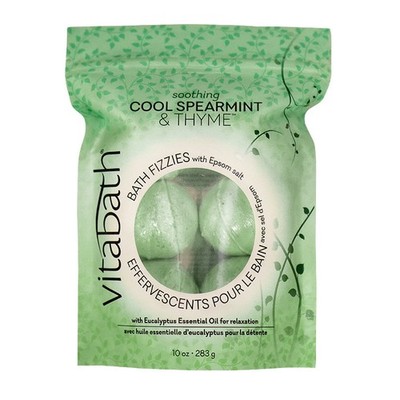 Vitabath Cucumber & White Tea Bath Fizzies