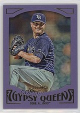 2016 Topps Gypsy Queen Purple Paper Frame 31/250 Alex Cobb #96 13ys