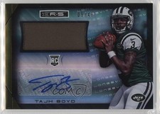 2014 Panini Rookies & Stars Longevity Parallel Gold 5/49 Tajh Boyd Auto 15w6