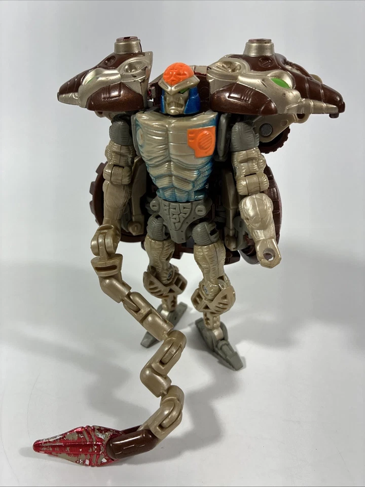 Transformers Beast Wars RatTrap Red COMPLETE Deluxe Transmetals w Chrome Wear - Image 2 of 4