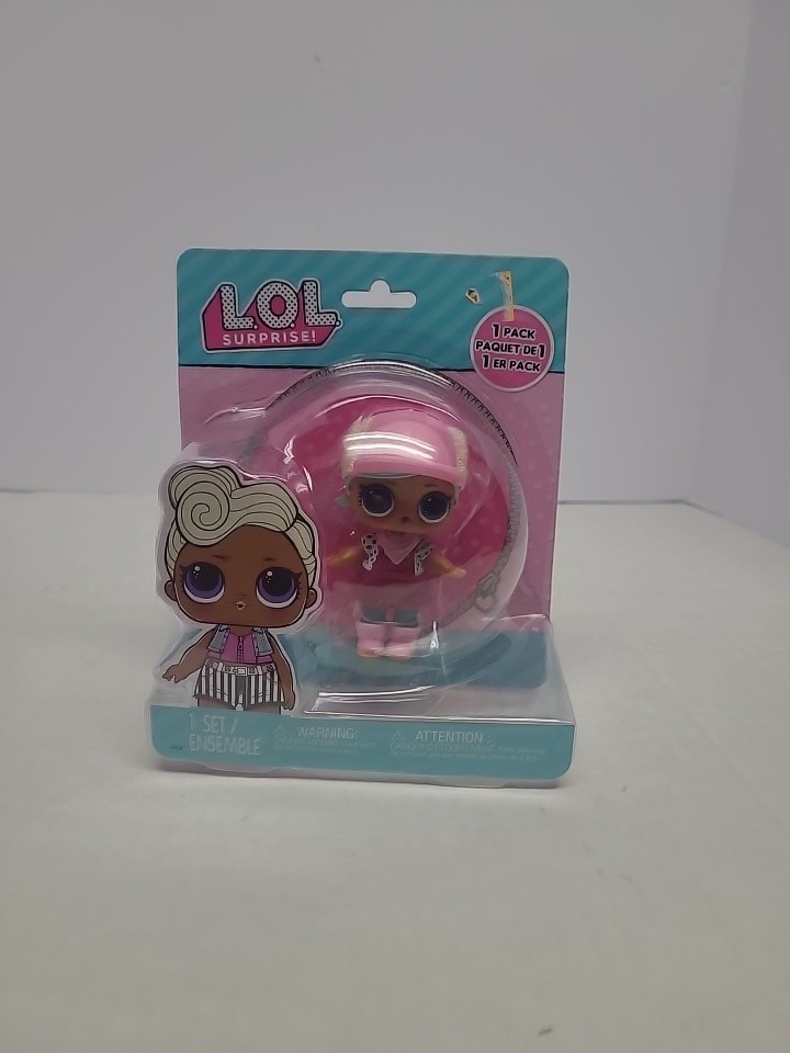 L.O.L. Surprise Tot- Brrr Bb - Pink Hat and Boots Polka Dot Shirt NEW.
