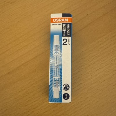 OSRAM R7s 64695 HALOGENStab 120W 74,9 mm für 150W dimmbar! KEIN LED! NEU!